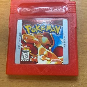 Pokemon Red Nintendo Game Boy Game Gameboy Authentic